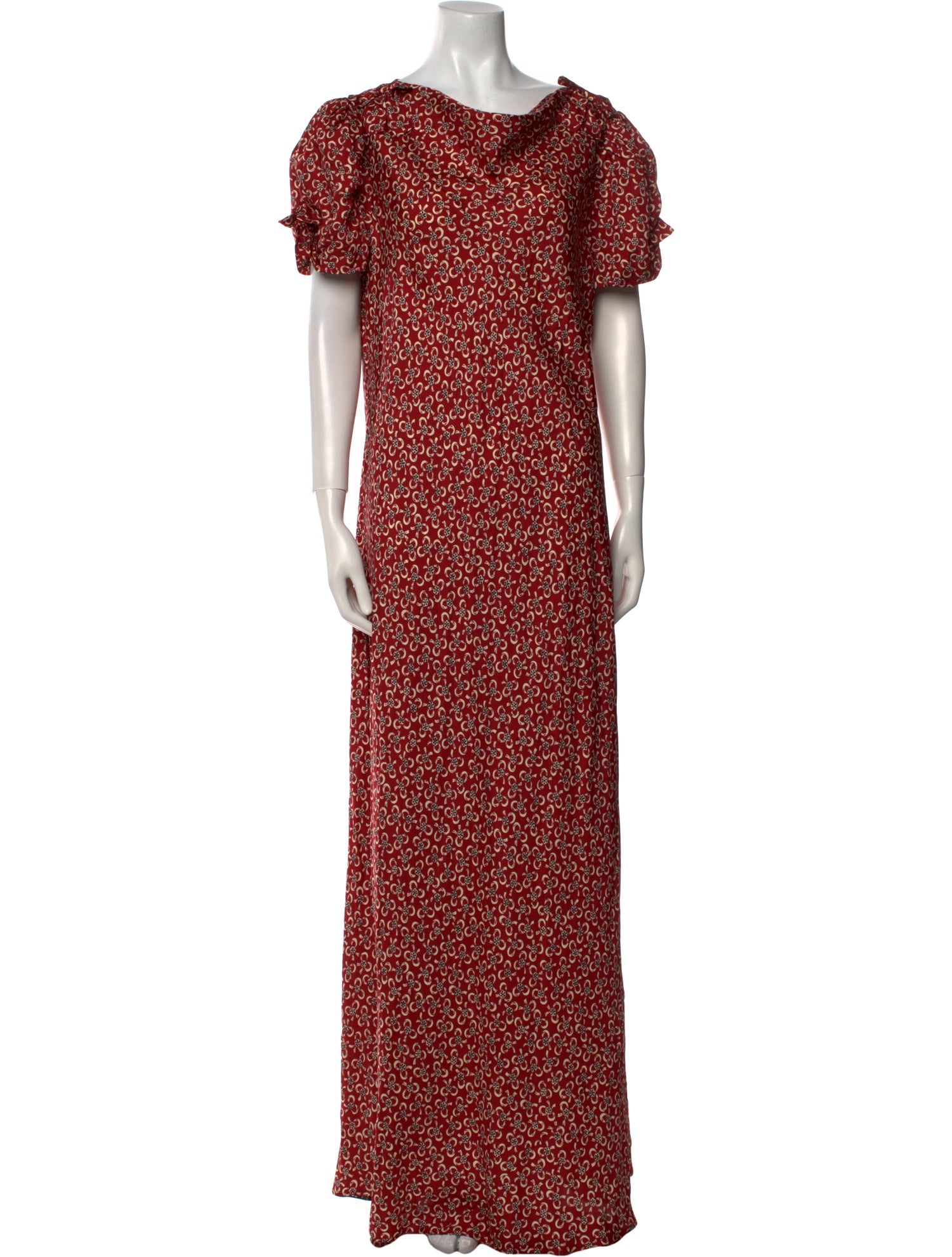 DÔEN Printed Long Dress