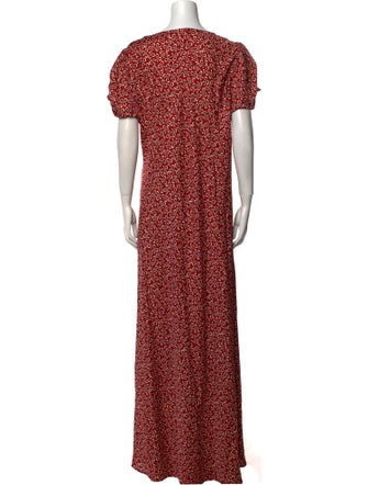 DÔEN Printed Long Dress