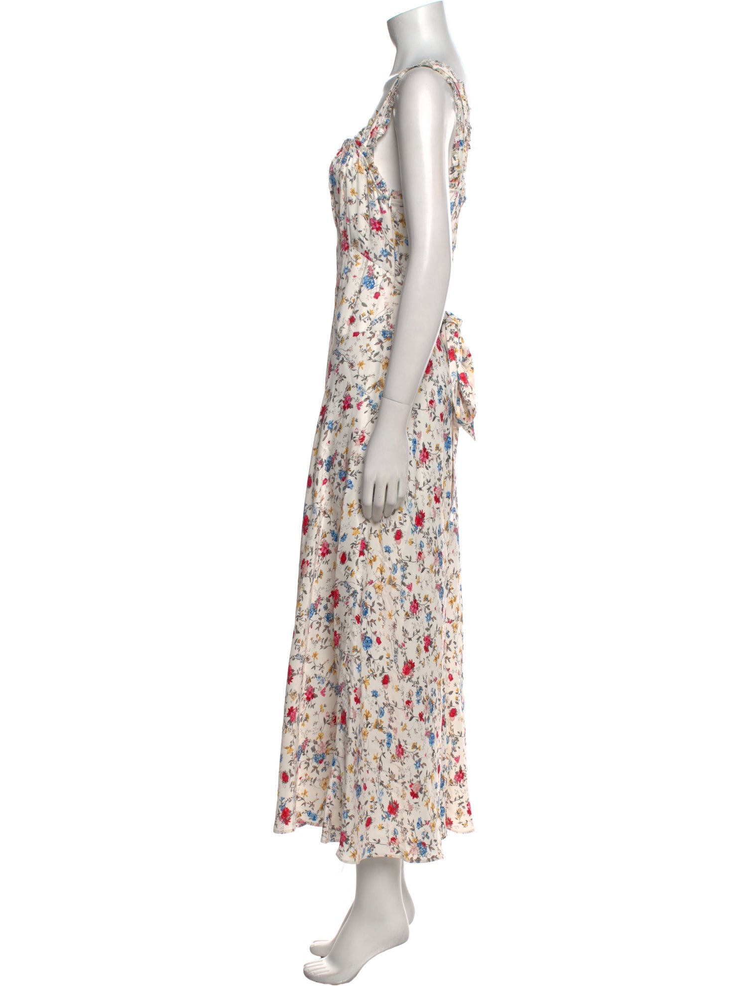 DÔEN Floral Print Long Dress