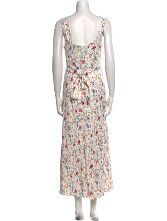 DÔEN Floral Print Long Dress