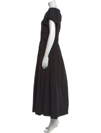DÔEN Bateau Neckline Long Dress