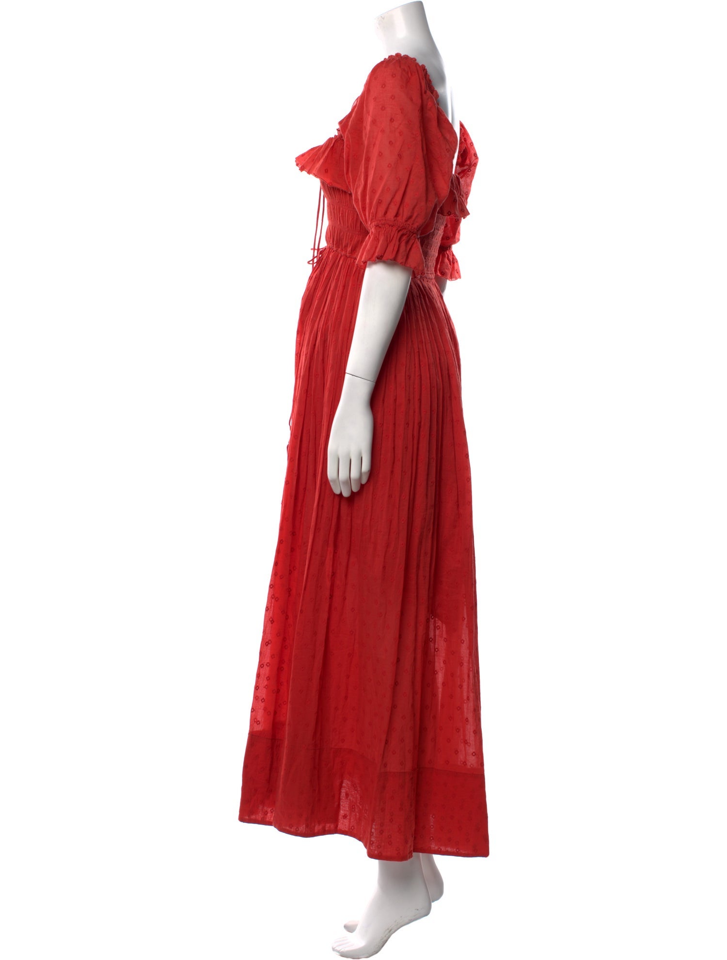 DÔEN Square Neckline Long Dress