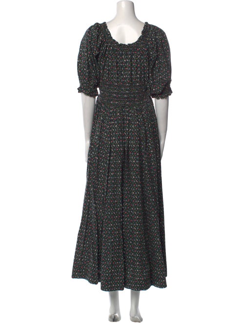 DÔEN Floral Print Long Dress