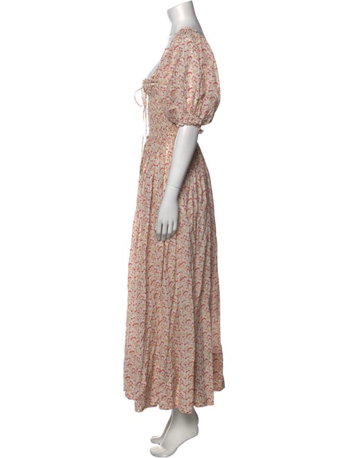 DÔEN Floral Print Long Dress