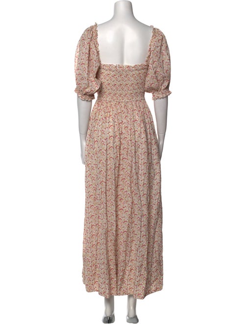 DÔEN Floral Print Long Dress