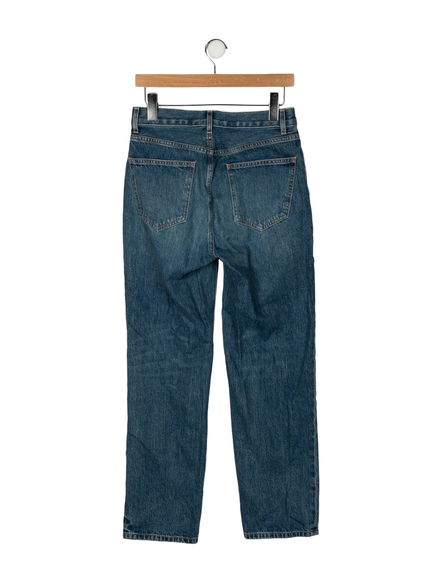 DÔEN Mid-Rise Straight Leg Jeans