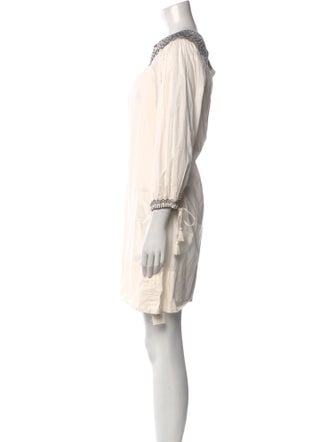 DÔEN Scoop Neck Mini Dress