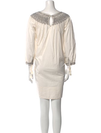 DÔEN Scoop Neck Mini Dress