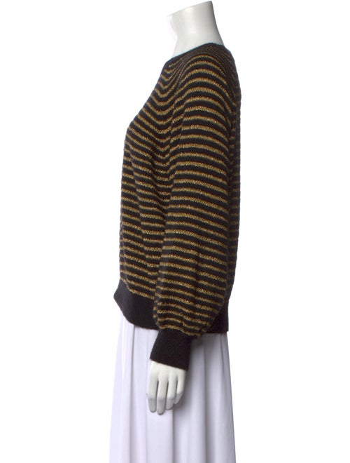 DÔEN Striped Crew Neck Sweater