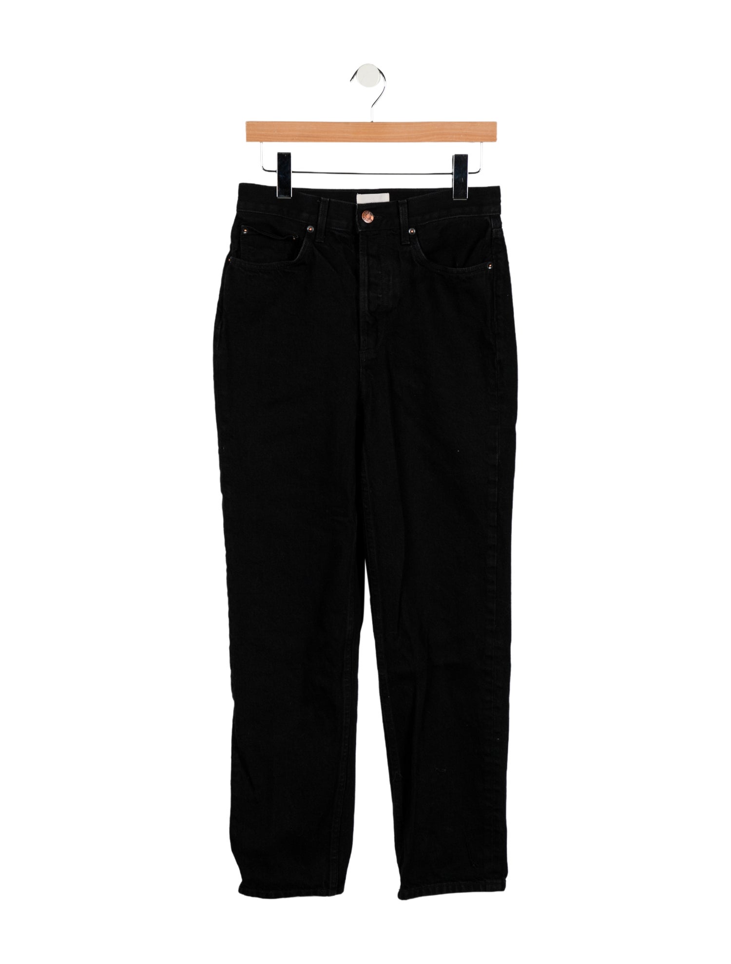DÔEN High-Rise Straight Leg Jeans