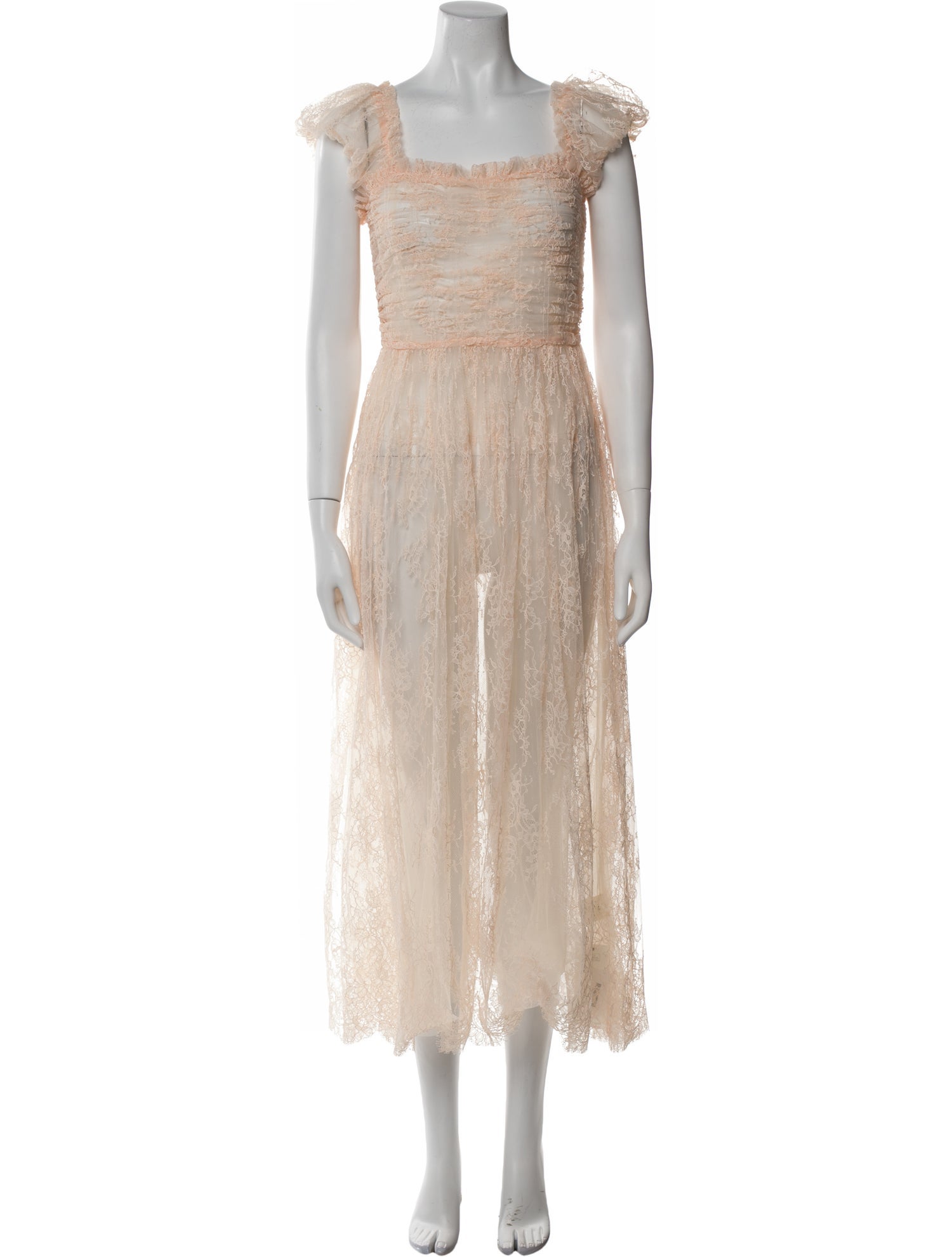 DÔEN Lace Long Dress