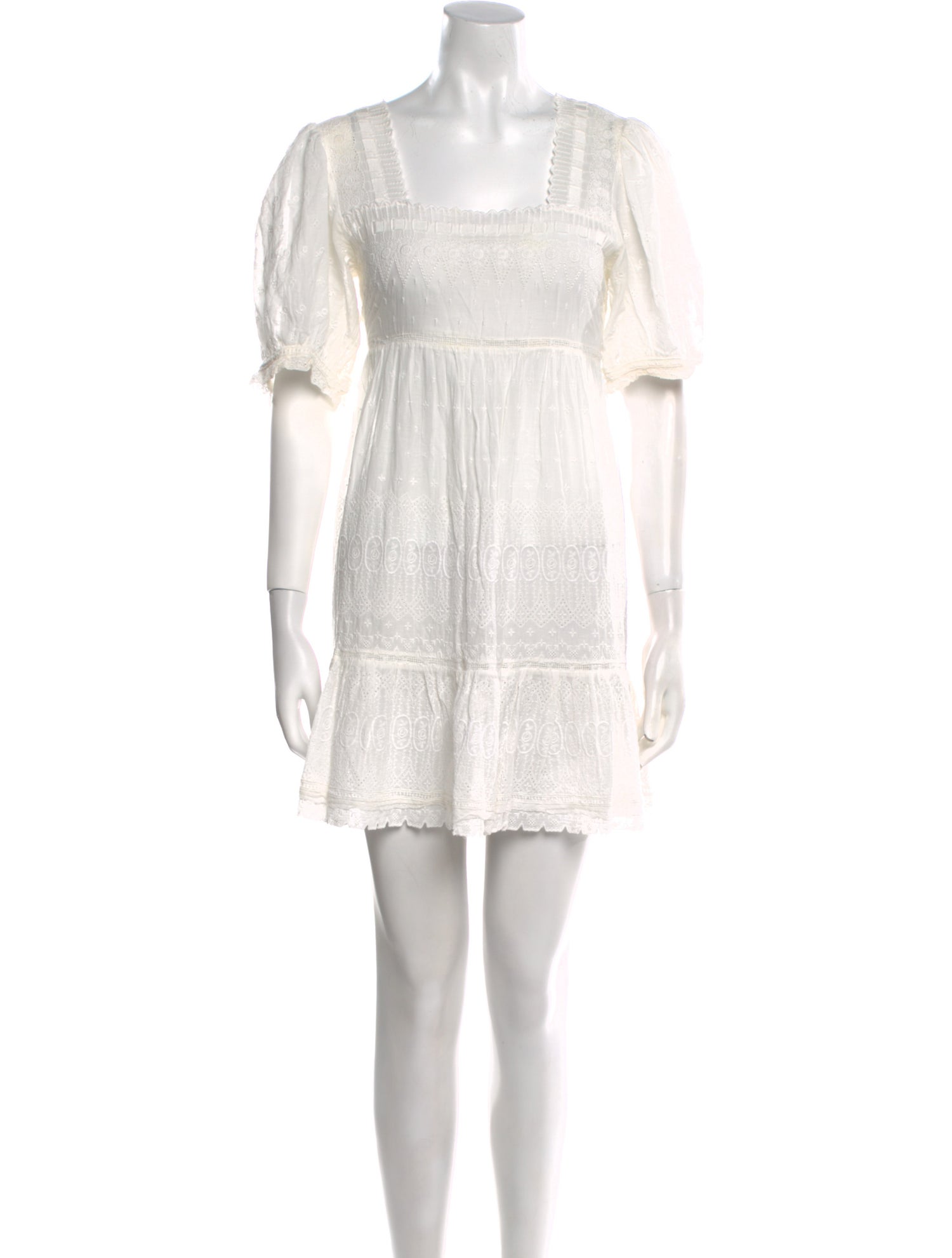 DÔEN Square Neckline Mini Dress