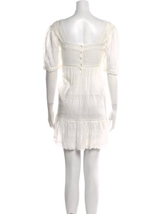 DÔEN Square Neckline Mini Dress