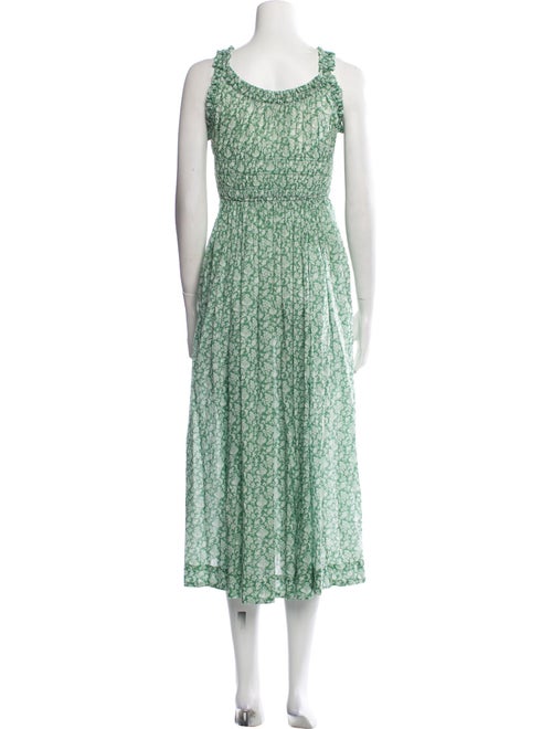 DÔEN Floral Print Long Dress