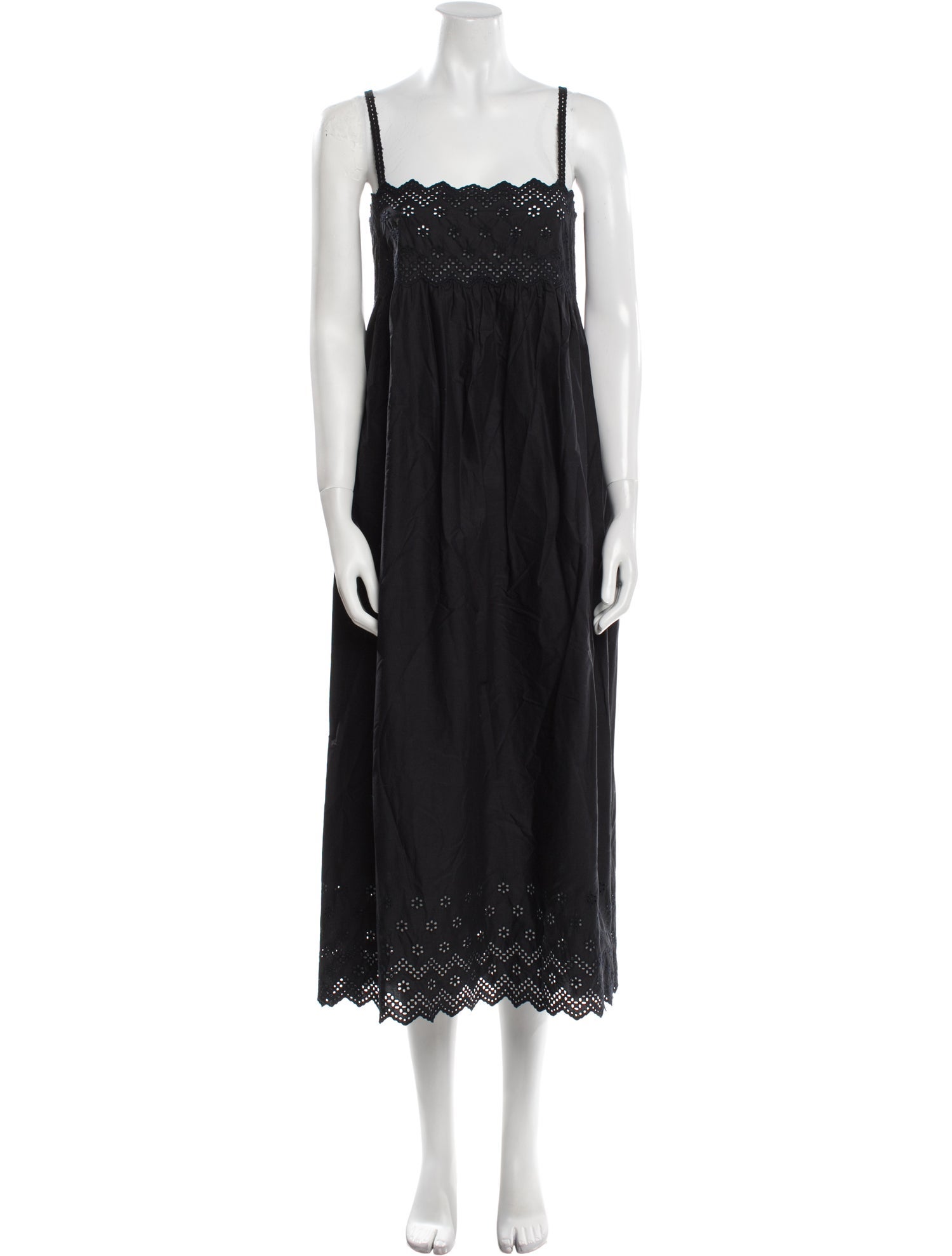 DÔEN Square Neckline Long Dress