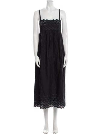 DÔEN Square Neckline Long Dress