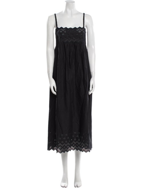 DÔEN Square Neckline Long Dress