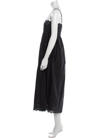 DÔEN Square Neckline Long Dress