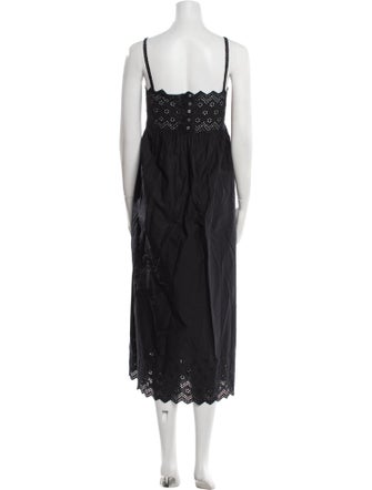 DÔEN Square Neckline Long Dress