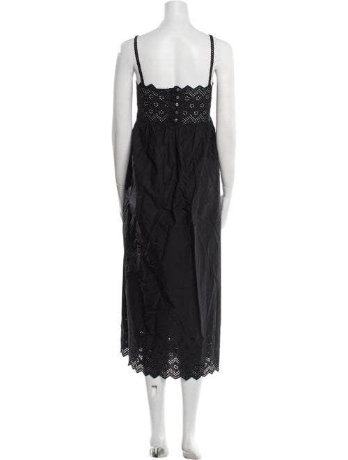 DÔEN Square Neckline Long Dress