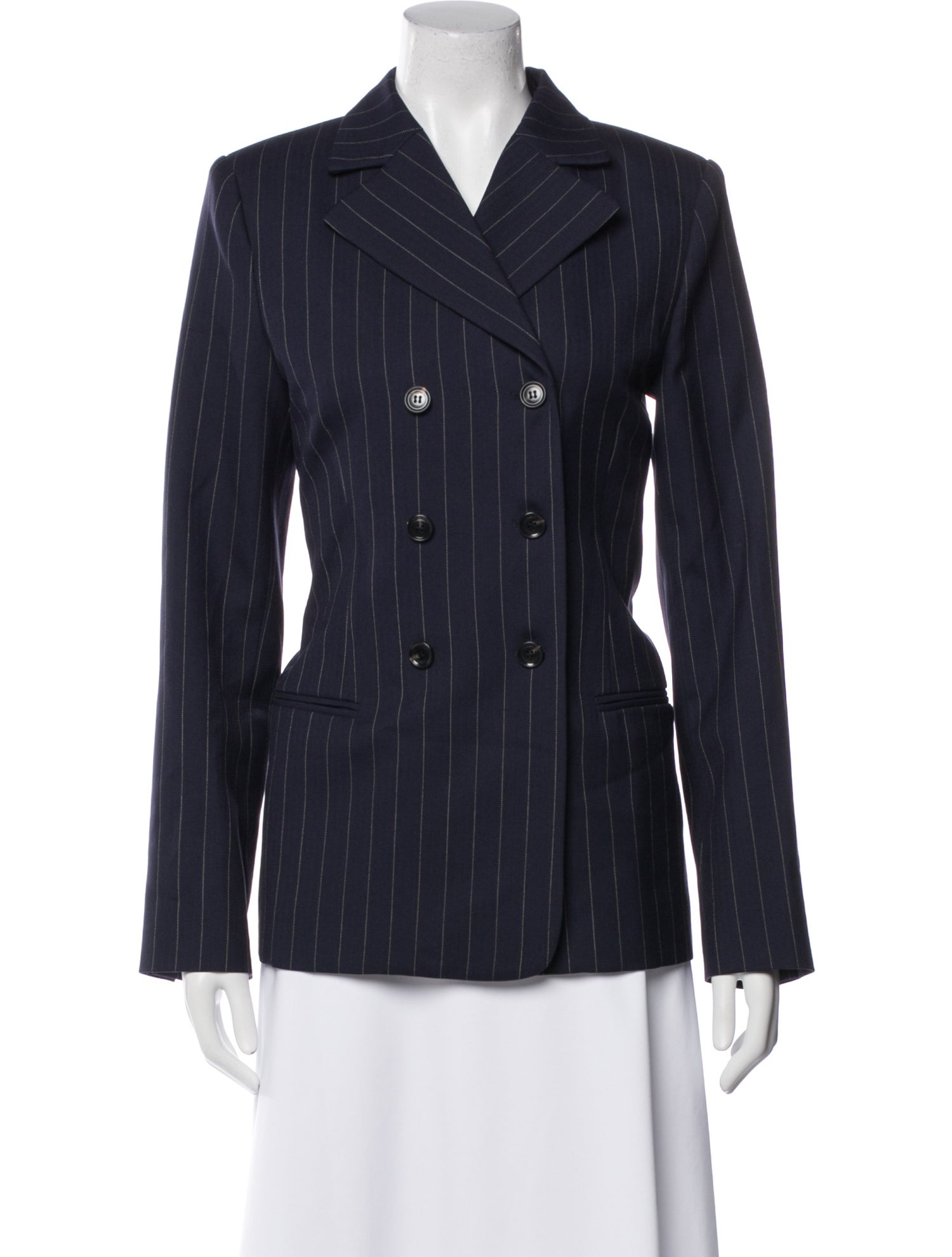 DÔEN Striped Blazer