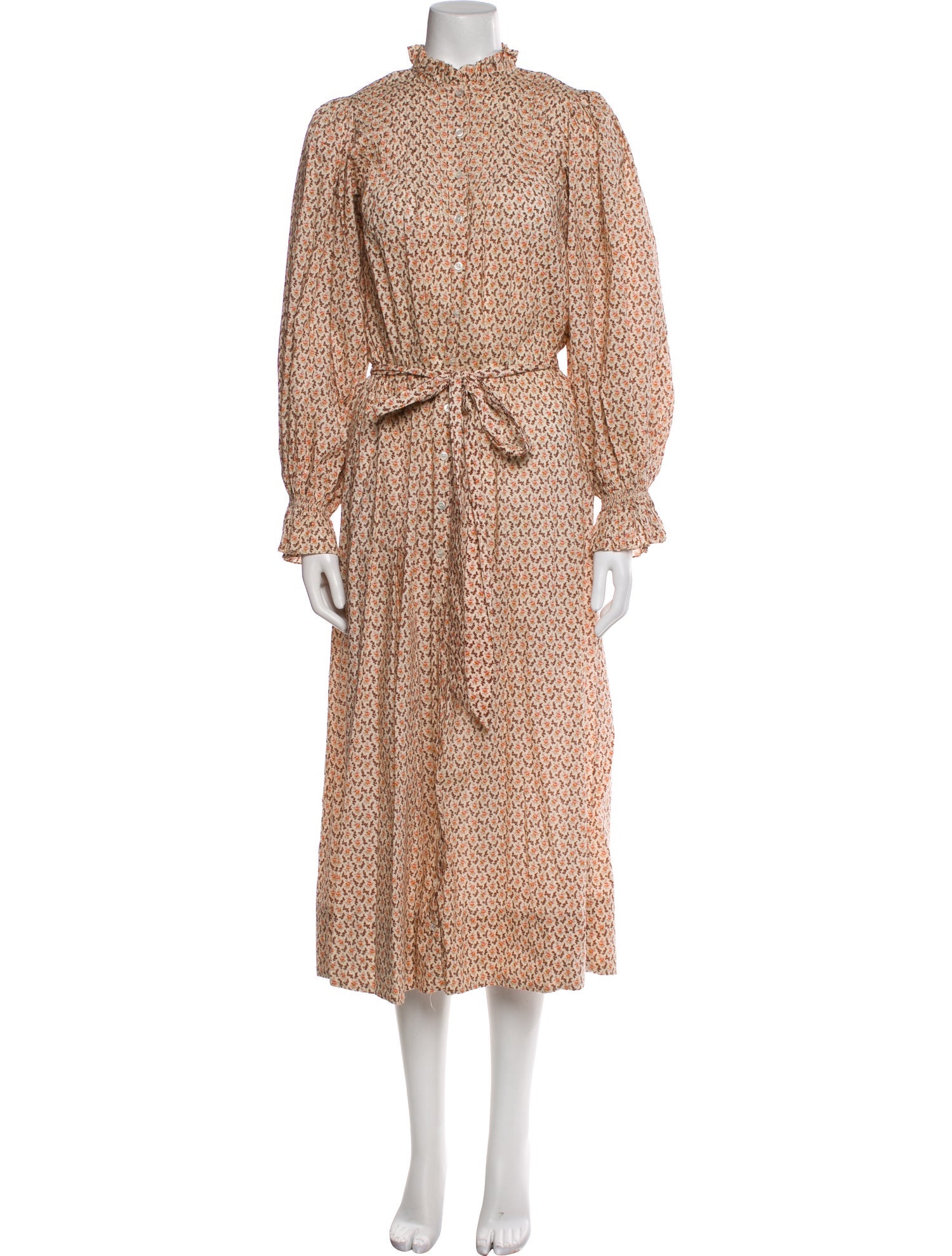 DÔEN Printed Long Dress