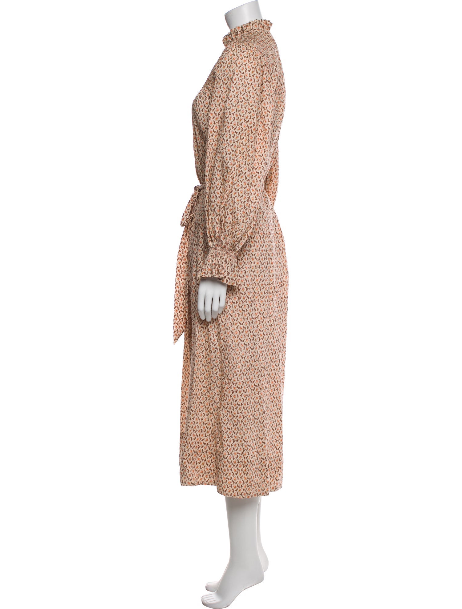 DÔEN Printed Long Dress