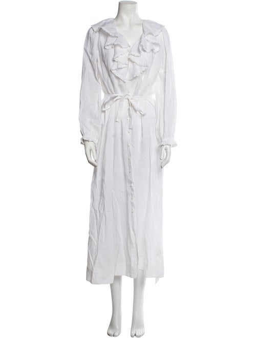 DÔEN V-Neck Long Dress