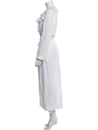 DÔEN V-Neck Long Dress