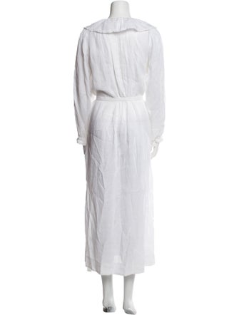 DÔEN V-Neck Long Dress