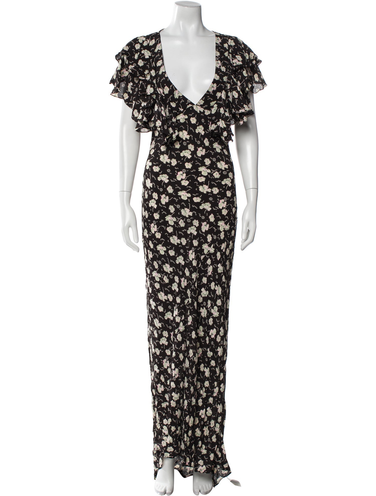 DÔEN Floral Print Long Dress