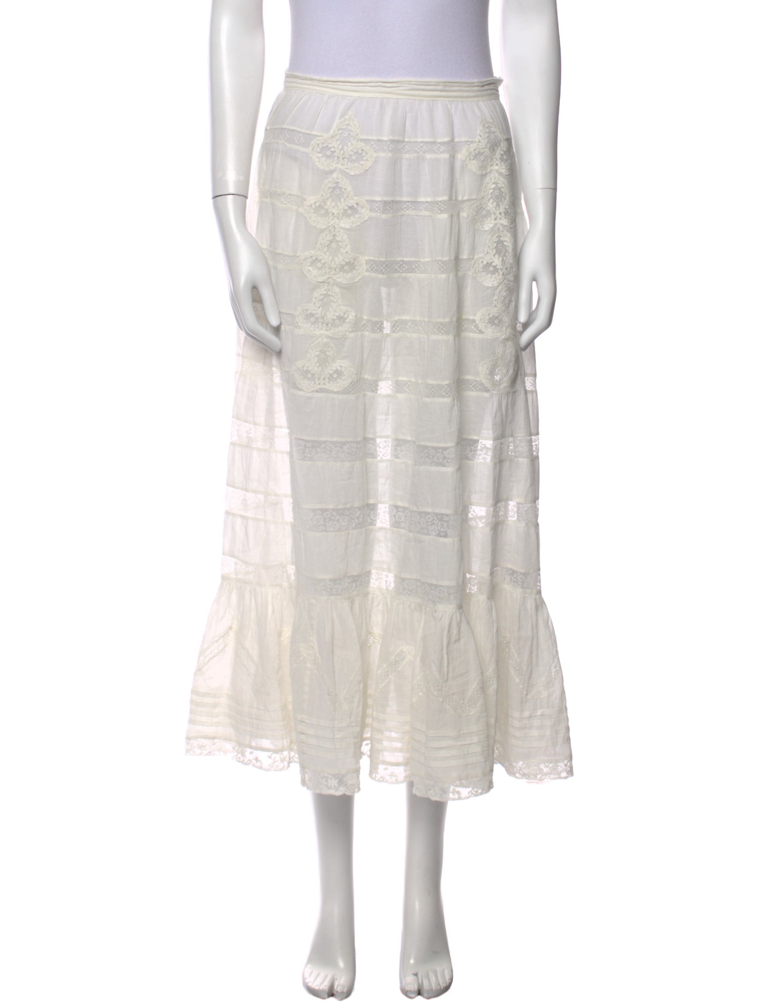 DÔEN Midi Length Skirt