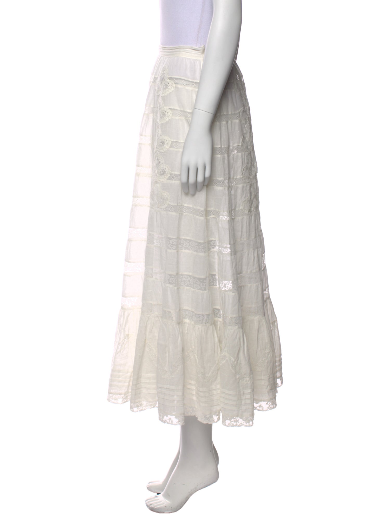 DÔEN Midi Length Skirt