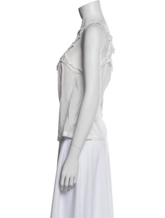 DÔEN Square Neckline Sleeveless Top