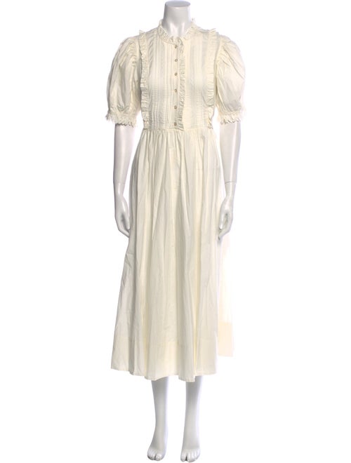 DÔEN Mock Neck Long Dress