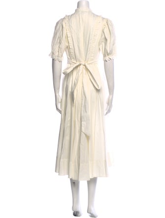 DÔEN Mock Neck Long Dress