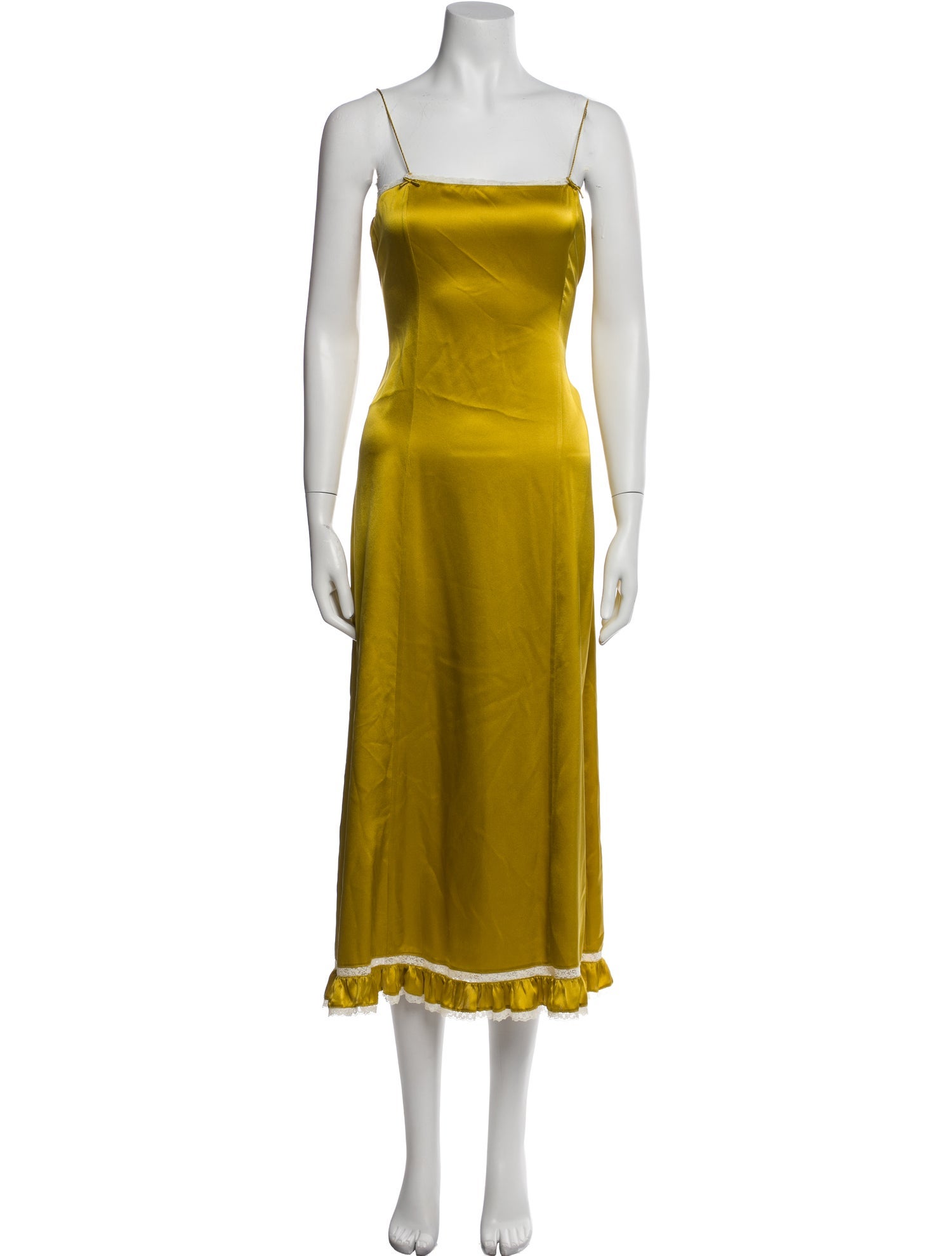 DÔEN Silk Midi Length Dress