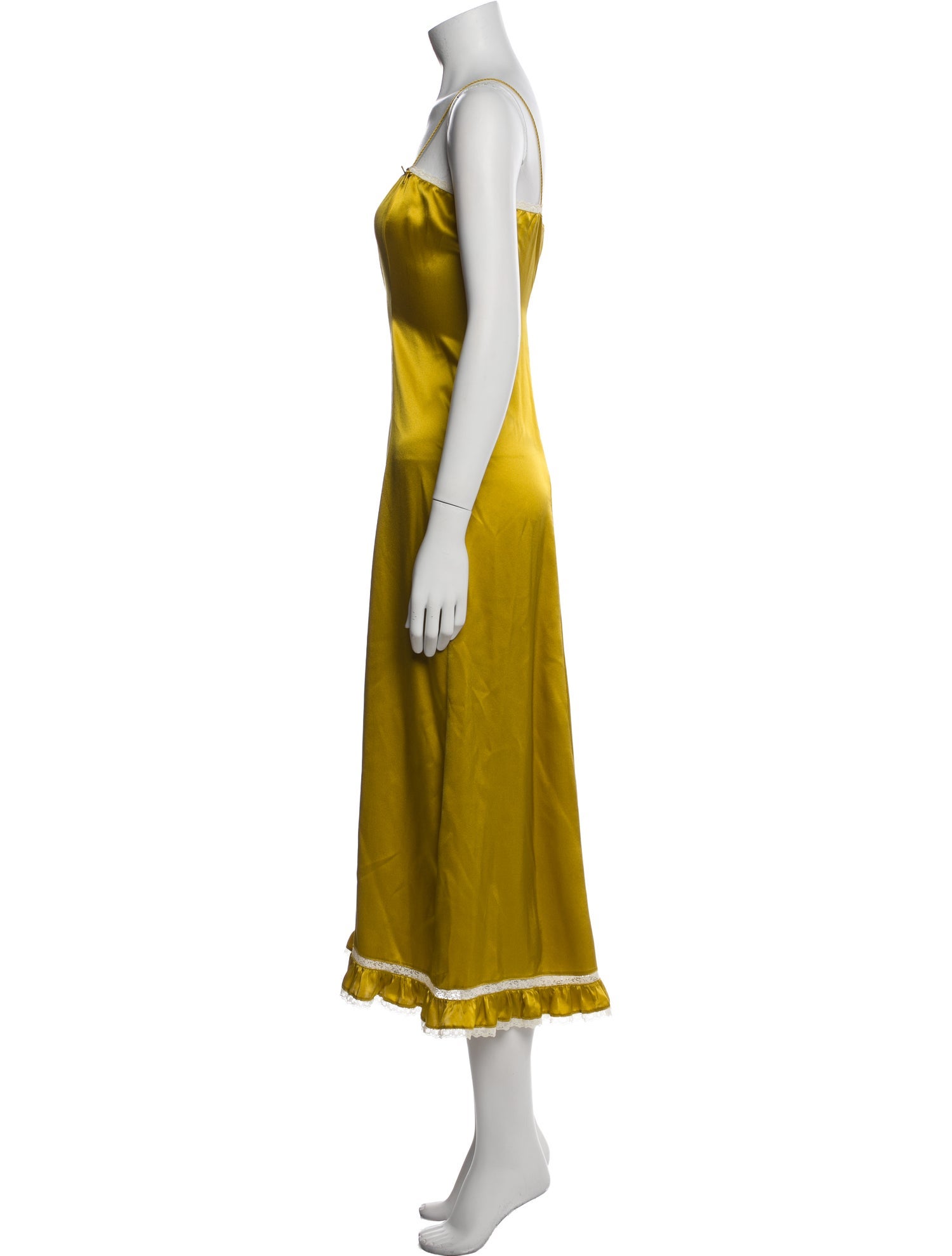 DÔEN Silk Midi Length Dress