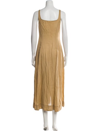 DÔEN Square Neckline Long Dress