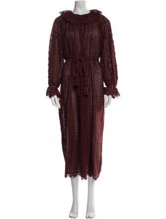 DÔEN Crew Neck Long Dress