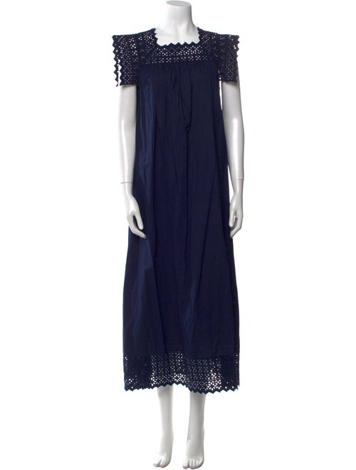 DÔEN Square Neckline Long Dress