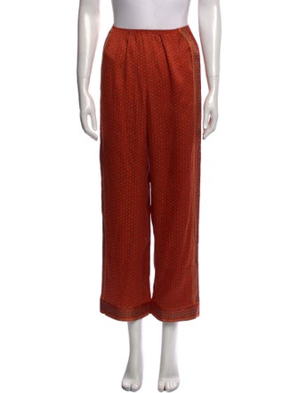 DÔEN Silk Wide Leg Pants