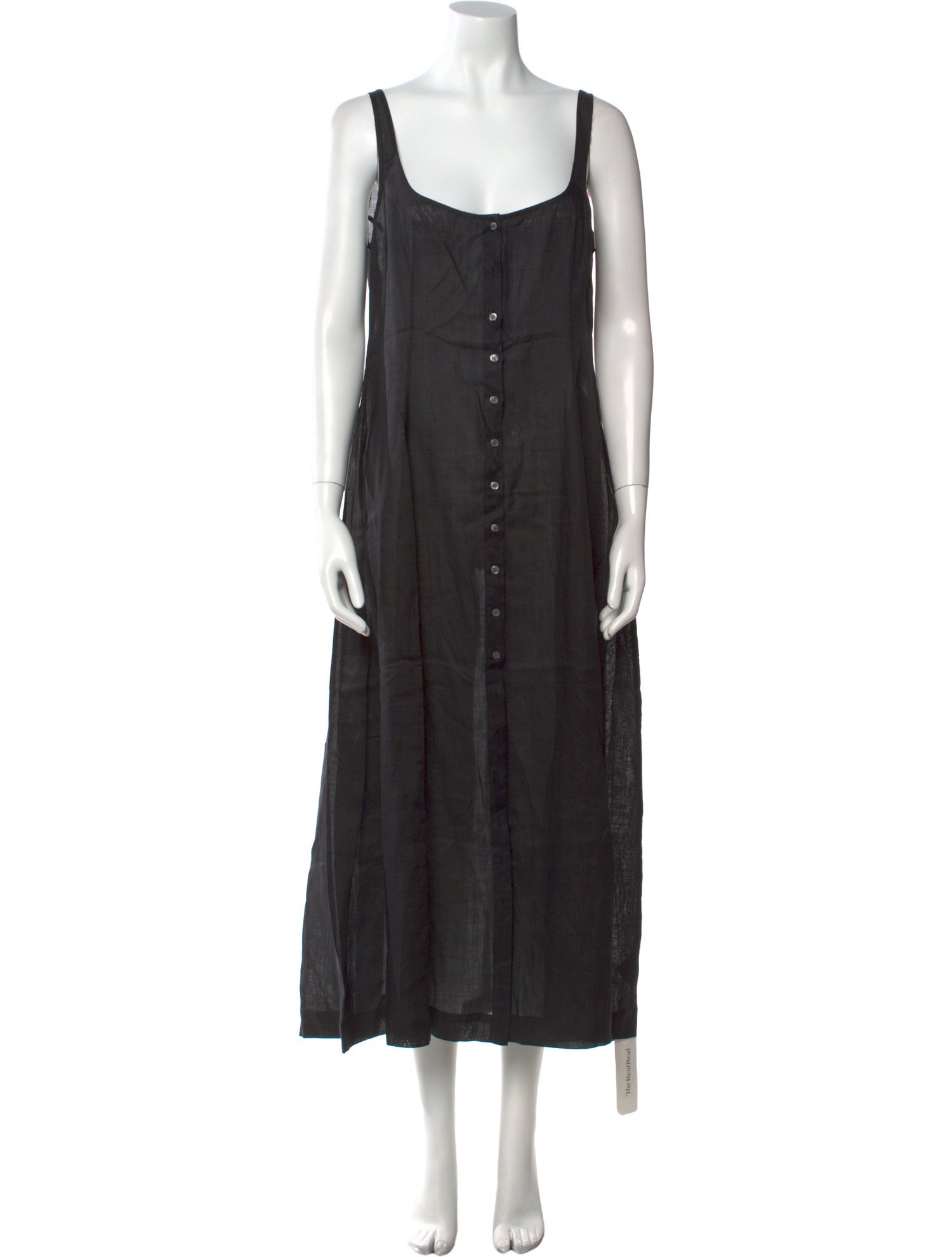 DÔEN Scoop Neck Long Dress