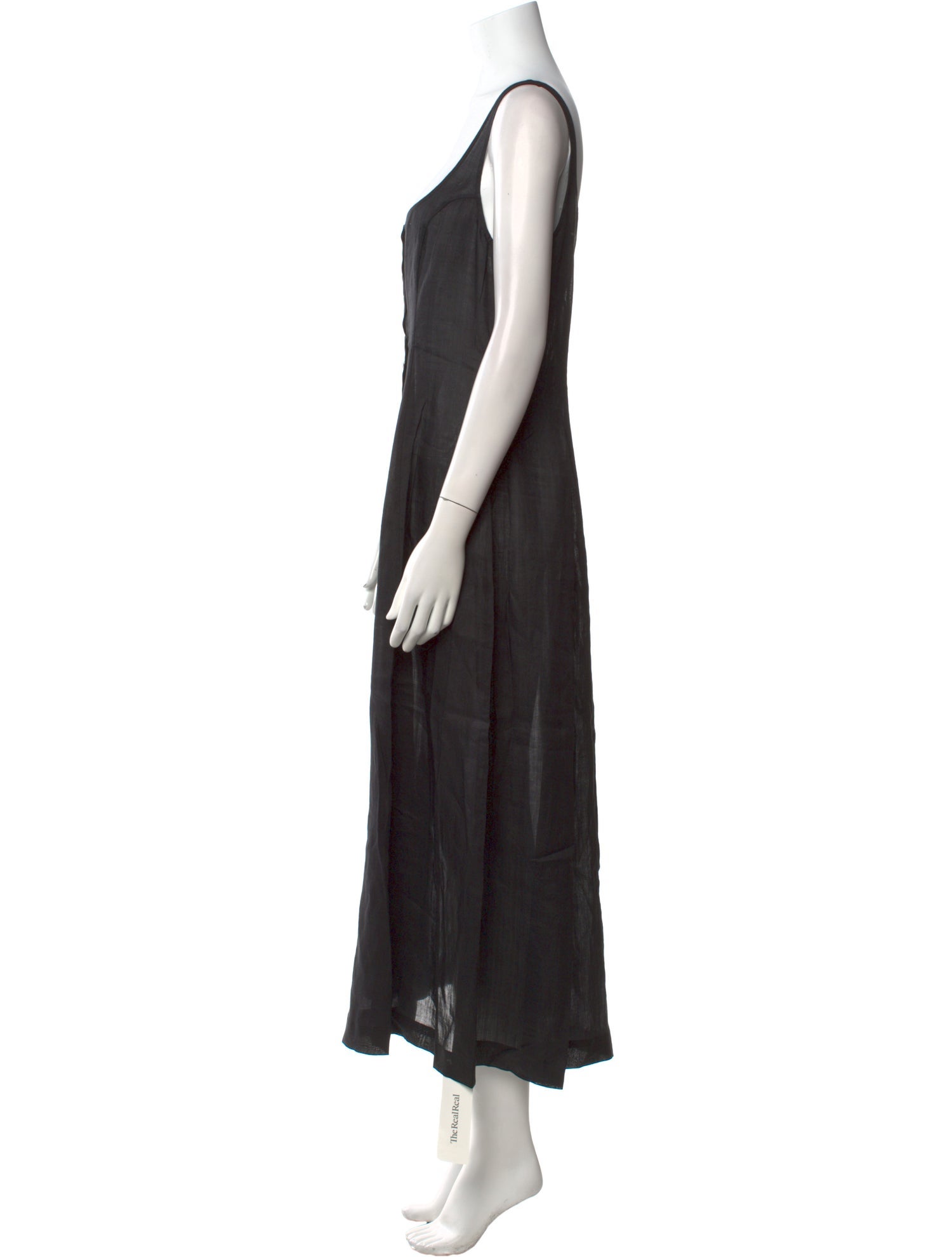 DÔEN Scoop Neck Long Dress