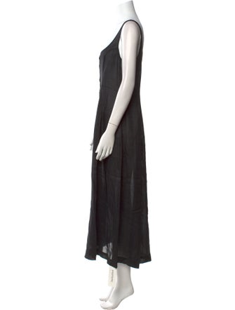 DÔEN Scoop Neck Long Dress