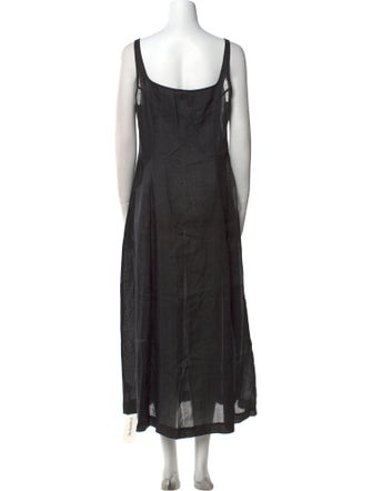 DÔEN Scoop Neck Long Dress
