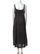 DÔEN Scoop Neck Long Dress