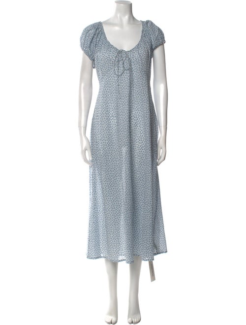 DÔEN Printed Long Dress