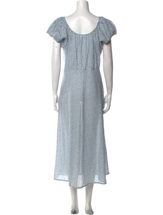 DÔEN Printed Long Dress