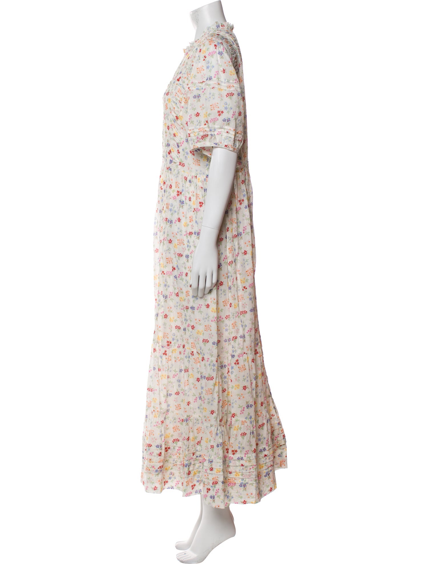DÔEN Floral Print Long Dress